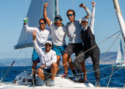 El J80 EurofritsAviko NeWindFoods, Premio Nacional de Vela del MRCY al mejor monotipo
